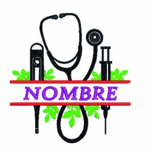 Sudadera MEDICO NOMBRE "bordado"