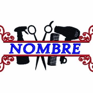 Sudadera PELUQUERA NOMBRE "bordado"