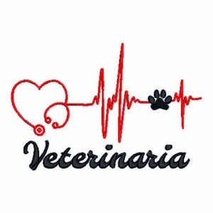 Forro Polar VETERINARIA "bordado"