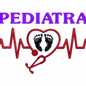 Forro Polar PEDIATRA "bordado"