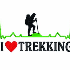 Forro Polar I LOVE TREKKING "bordado"