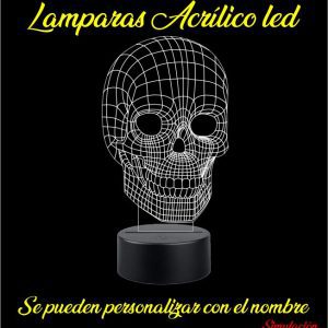 Lampara Led Calavera 1