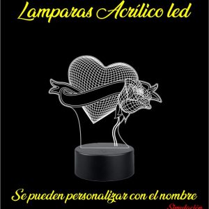 Lampara Led Corazón 3