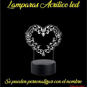 Lampara Led Corazón 2