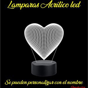 Lampara Led Corazón 4