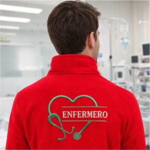Forro Polar ENFERMERO "bordado"